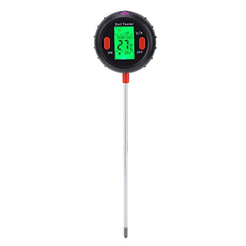 Mumusuki Hogar 5-en-1 Detector de Suelo Higrómetro Medidor de pH Tester Analizador Digital Multifuncional Precio