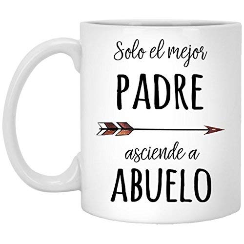 N\A aza de Padre, Nuevo Abuelo, Abuelito, revelación de Embarazo en español, Regalo de Abuelo, Abuelos de Anuncio de Embarazo, Abuelos de revelación de Embarazo