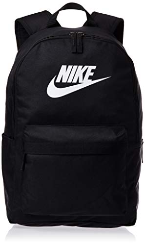 NIKE Nk Heritage Bkpk - 2.0 Sports Backpack, Unisex adulto, black/black/(white), MISC