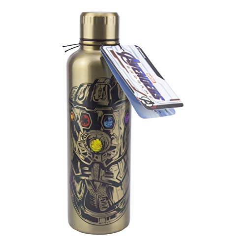 Paladone Avengers Endgame Metal Water Bottle Merchandising Ufficiale