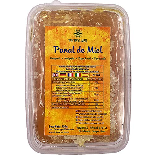 Panal de miel 375 g, Miel milflores cosechada en la UE