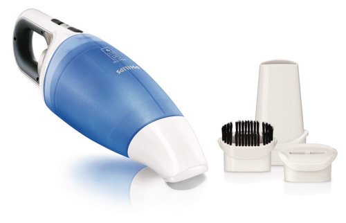 Philips Mini Vac FC6142/01, 9 W, 0.5 litros, 76 Decibelios, Azul