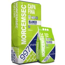 SACO DE 25 KG MONOCAPA MORCEMSEC CAPA FINA BLANCO