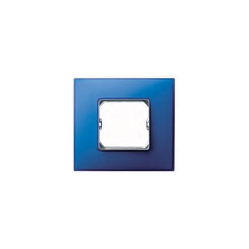 Simon 27771-67 - Placa 1 Elemento (Azul Electrico Mate)