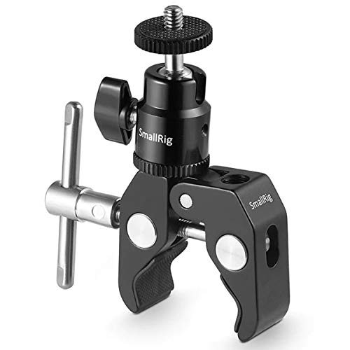 SMALLRIG Super Clamp con Mini Rotula - 1124