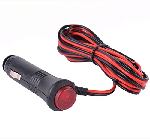 SODIAL(R) Mechero Conector 12V 24V para Moto Motocicleta Coche con Interruptor