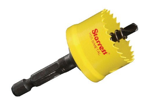 Starrett 63CSC029 Corona P/taladro, batería 29 mm, Amarillo