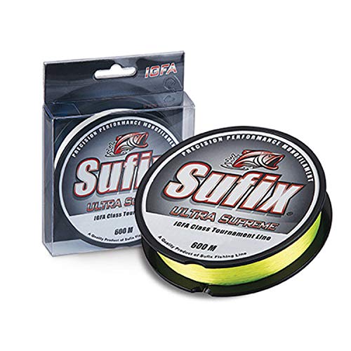 Sufix - Ultra Supreme IGFA 1000, Color Transparente, Talla 0.800 mm