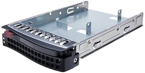 Supermicro MCP-220-00043-0N - Caja de Disco Duro para 2.5" y 3.5" (Server, 2.5"), Plateado