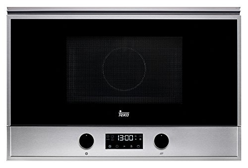 Teka MS 622 bis Cinco niveles de potencia, 2500 W, 22 litros, Acero Inoxidable, Gris