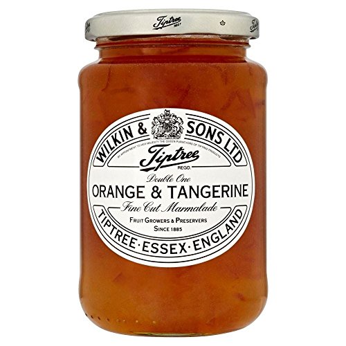 Tiptree Doble Una Naranja Y Mandarina Fina Mermelada De Corte (454g) (Paquete de 2)