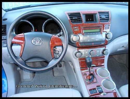 Toyota Highlander Madera Interior Dash Juego de Acabados Set 2011 2012 2013