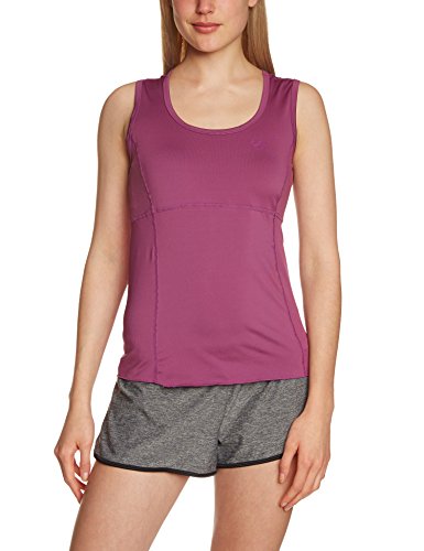 Ultrasport Montpellier Camiseta sin Mangas Funcional, Mujer, Púrpura, Small