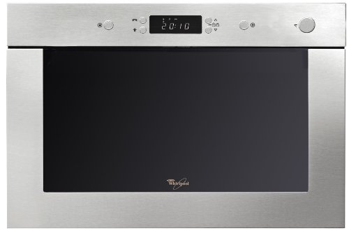 Whirlpool AMW496IX, 1300 W, 230VAC, 10A, 50Hz, Acero inoxidable, 595 x 320 x 382 mm, 19000 g, 370 x 290 x 187 mm - Microondas