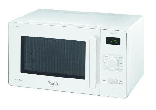 Whirlpool GT 284 WH 25L 700W Color blanco - Microondas (25 L, 700 W, Botones, Giratorio, Color blanco, 900 W, 28 cm)