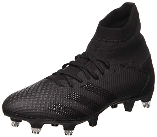 adidas Predator 20.3 SG, Zapatillas Deportivas Hombre, Core Black/Core Black/DGH Solid Grey, 45 1/3 EU