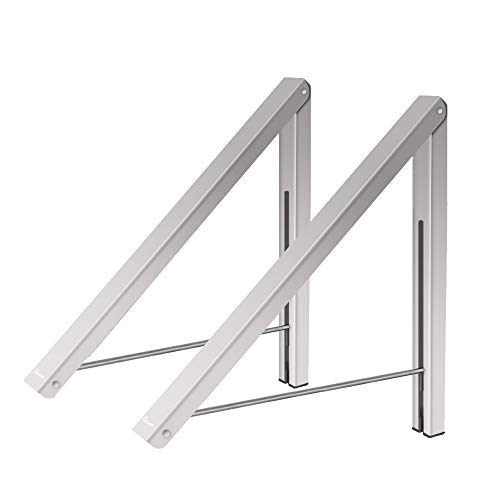 Anjuer Perchero de Pared Percha Plegable para ahorrar espacio (2 paquetes)