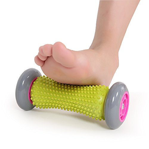 Branger Rodillo de Masaje de Pies, Masaje de Reflexología de Acupresión Palo Muñecas Antebrazos Rodillo de Masaje para la Fascitis Plantar Recuperación y Músculos Apretados (Grey)