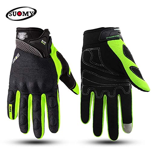 Bruce Dillon Suitable for Motorcycle Riding Gloves Motorcycle Gloves Full Finger Off-Road Motorcycle Gloves Bicycle Riding Gloves - 3 X XXL