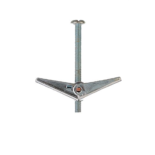 Bulk Hardware BH02495 - Ala Primavera Toggle Con Husillo Roscado M5 X 50 Mm (Paquete De 4)