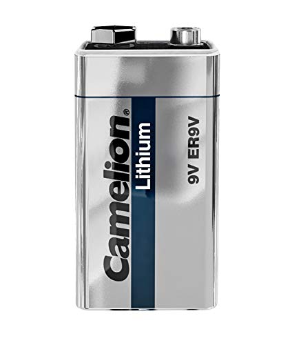 Camelion Pila de Litio 19100122 9 V (ER9 V, 1200 mAh, 1 Unidad)