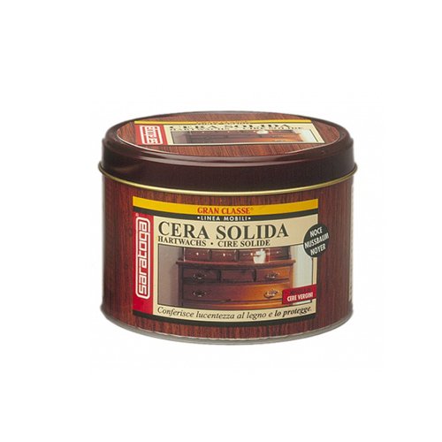 CERA SÓLIDA NOGAL SARATOGA X MUEBLE ANTIGUO Y MODERNO Y SUELOS DE MADERA, 500 ML