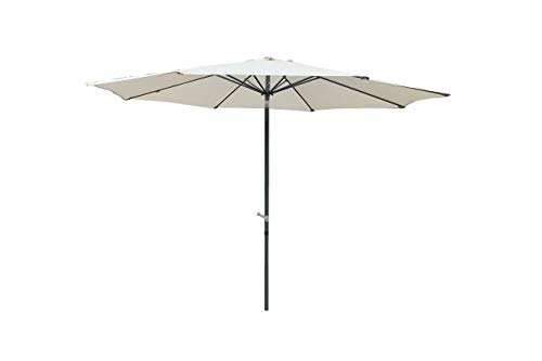 Chillvert KCH210 - Parasol Jardín Aluminio Venecia 300x300x235 cm