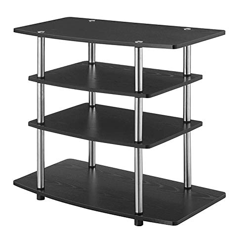 Convenience Concepts 141020BL Designs2Go - Soporte de TV para Highboy, Color Negro