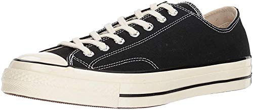 Converse Taylor Chuck 70 Ox, Zapatillas Unisex Adulto, Negro (Black/Black/Egret 001), 45 EU