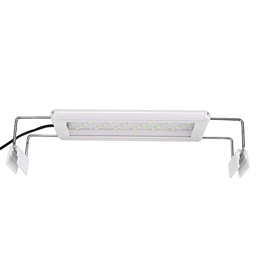 Cuque 【????????? ????】 Granos LED de Alto Brillo Luz Resistente para pecera, lámpara Duradera para pecera, con Soporte para iluminación de decoración Interior de Acuario