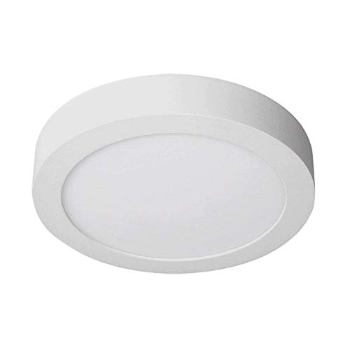 Downlight Panel LED Superficie Plafon Circular 20W 6000k Blanco Frío 2000lm