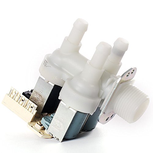 DREHFLEX - Válvula/válvula solenoide / válvula de entrada/válvula de agua apta para varias lavadoras Miele Original Bitron – Apto para piezas número 4035200 – para dispositivos con WPS