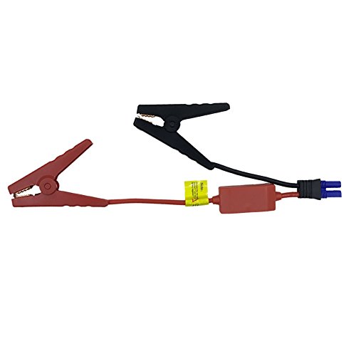 EC5 Jump Starter Qutaway Replacement EC5 Conector Cable de puente de emergencia de emergencia Cable de cocodrilo Clamp Booster Clips para automóviles con caja de protección de seguridad