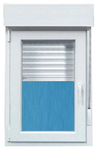 ECO-BLU V44T Ventana Pvc 800x1155 con Persiana oscilobatiente Izquierda 1h, Blanco