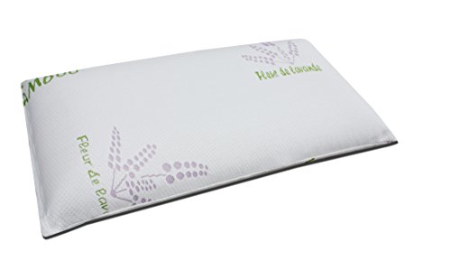 ECODE Almohada viscoelástica Fleur de Lavande de 67cm