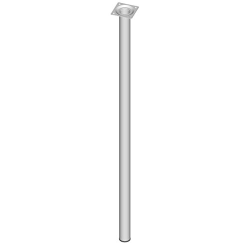 Element System 11100-00082 Pie para muebles, Blanco, 75 cm