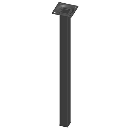 Element System 18133-00302 Pie para muebles, Negro, 40 cm