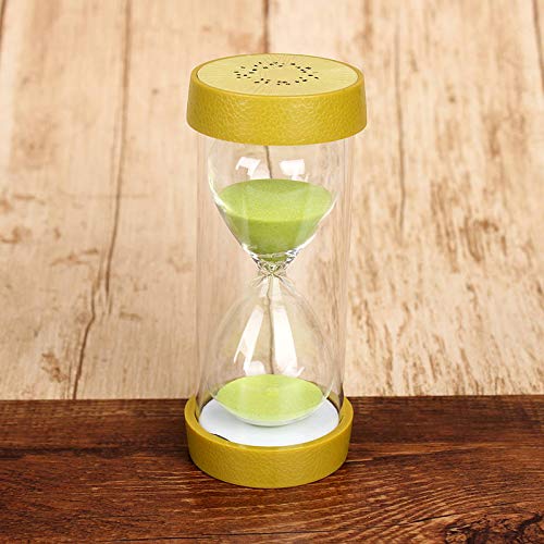 FTYYSWL Fruta Reloj De Arena Temporizador Seguridad A Prueba De Caídas Juguetes para Niños Decoración del Hogar 15.30.60 Minutos 13 * 5.6cm (15min) D1