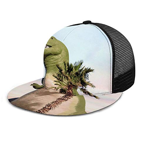 Gorra de béisbol Monstruo enorme Dinosaurios Palmeras Gorras de béisbol Sombrero de camionero Verano Sol Deportes Sombreros Snapback al aire libre