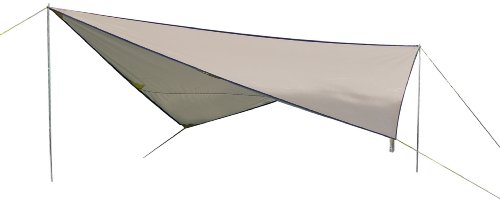 High Peak Tarp 1 Parasol, Unisex, Rosa (Piedra), 300 x 300 cm