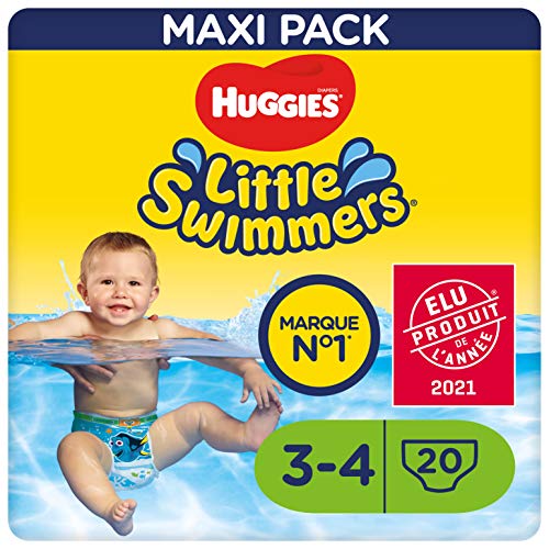 Huggies Little Swimmers Pañal Bañador Desechable Talla 3-4 (7-15 Kg) - 20 unidades