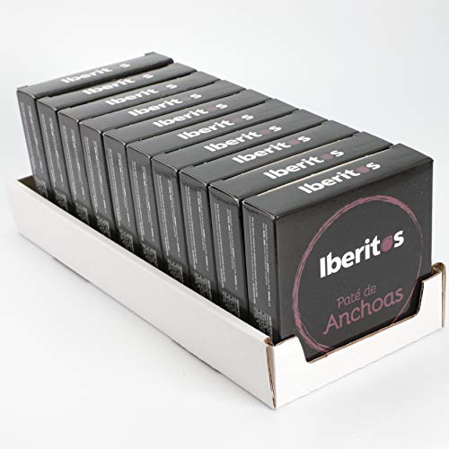 Iberitos - Paté De Anchoa - 10 Latas X 140 Gramos