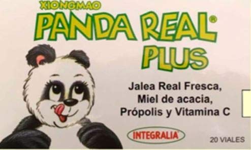 Integralia Xiongmao Panda Real Plus 20Viales 1 Unidad 300 g