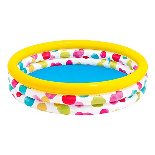 Intex 58449NP - Piscina hinchable Cool Dots 168 x 38 cm, 581 litros