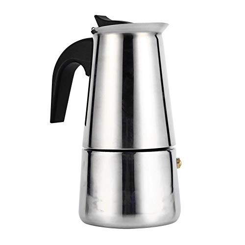 La cafetera de acero inoxidable se puede utilizar en la oficina doméstica de la cocina de inducción(200ml)