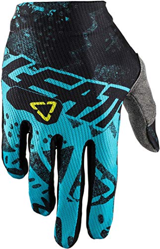 Leatt Moto GPX 1.5 Gripr Guantes Mixtos, Unisex Adulto, 6019033290, Tech Blue, Small