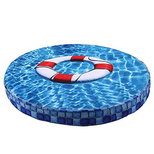 Luyshts Azul Piscina Nadar Anillo Mascota Nido 48x48x5cm Gato Perro Estera Transpirable cómodo pequeño Perro Dormir Estera Dormir Dormir