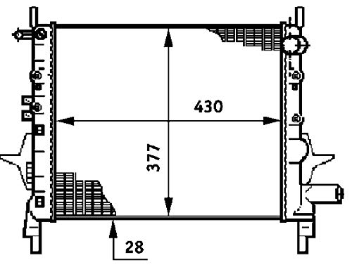 Mahle CR 614 000S Refrigerador