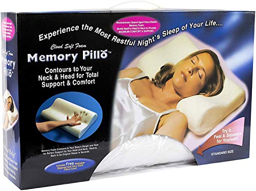 MEMORY PILLOW Almohada VISCOELASTICA Cervical Efecto Memoria VISCO Elastica