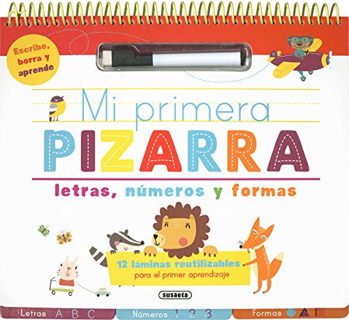 Mi primera pizarra de letras, números y formas (Mi primera pizarra para escribir)